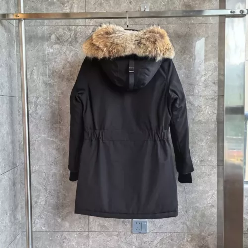 Replica Canada Goose Down Feather Coat Long Sleeved For Women #1374549 $205.00 USD for Wholesale