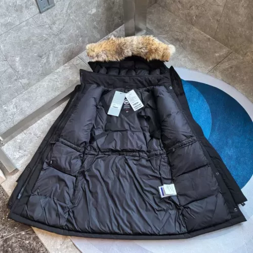 Replica Canada Goose Down Feather Coat Long Sleeved For Women #1374549 $205.00 USD for Wholesale