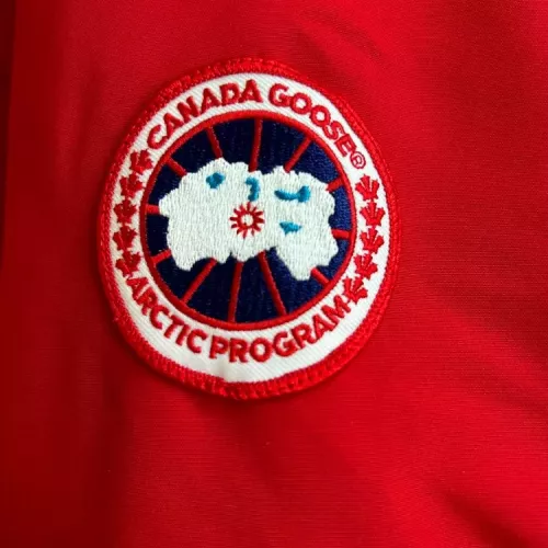 Replica Canada Goose Down Feather Coat Long Sleeved For Women #1374550 $205.00 USD for Wholesale