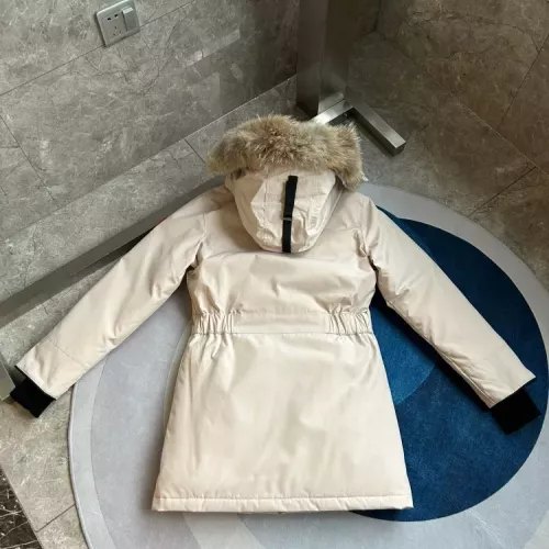 Replica Canada Goose Down Feather Coat Long Sleeved For Women #1374551 $205.00 USD for Wholesale