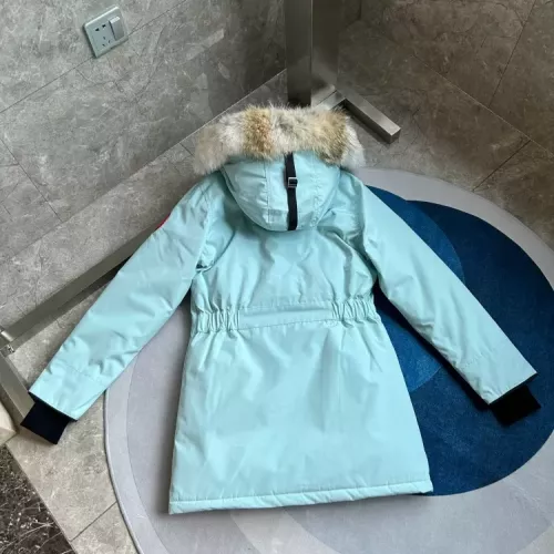 Replica Canada Goose Down Feather Coat Long Sleeved For Women #1374553 $205.00 USD for Wholesale