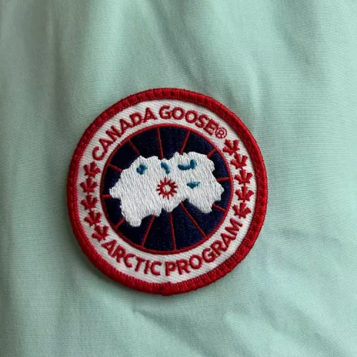 Replica Canada Goose Down Feather Coat Long Sleeved For Women #1374553 $205.00 USD for Wholesale