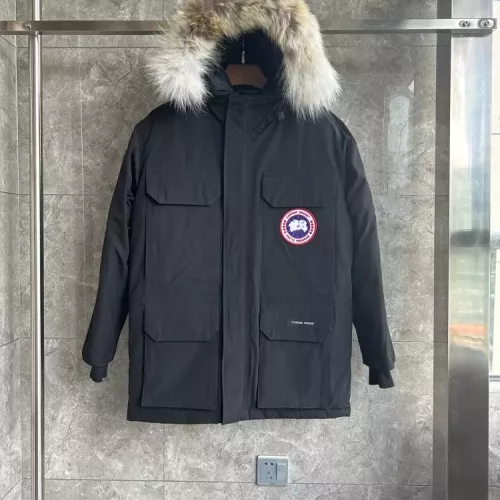 Canada Goose Down Feather Coat Long Sleeved For Men #1374554 $172.00 USD, Wholesale Replica Canada Goose Down Feather Coat