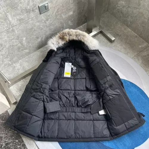 Replica Canada Goose Down Feather Coat Long Sleeved For Men #1374554 $172.00 USD for Wholesale