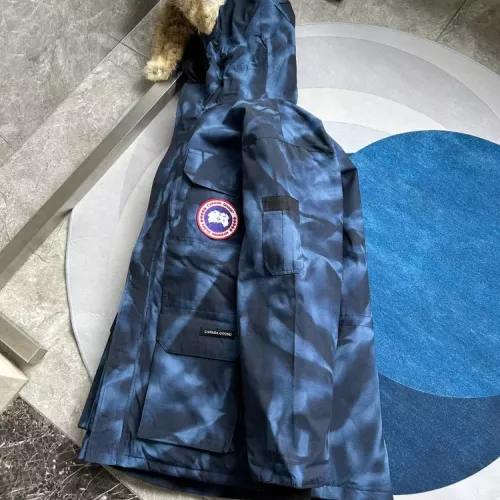 Replica Canada Goose Down Feather Coat Long Sleeved For Men #1374559 $172.00 USD for Wholesale