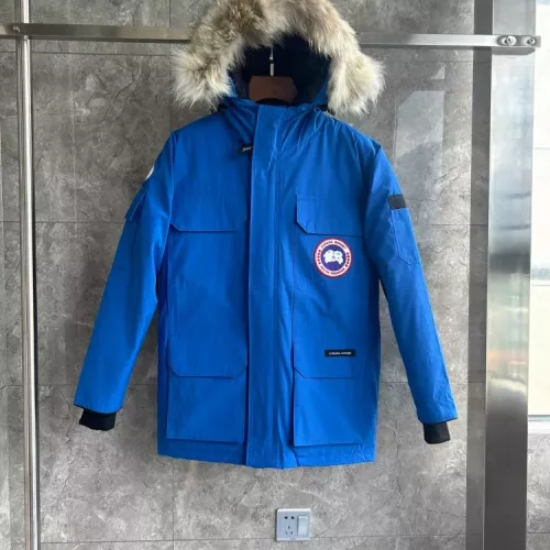 Canada Goose Down Feather Coat Long Sleeved For Men #1374563 $172.00 USD, Wholesale Replica Canada Goose Down Feather Coat