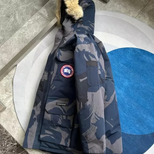 Replica Canada Goose Down Feather Coat Long Sleeved For Men #1374564 $172.00 USD for Wholesale