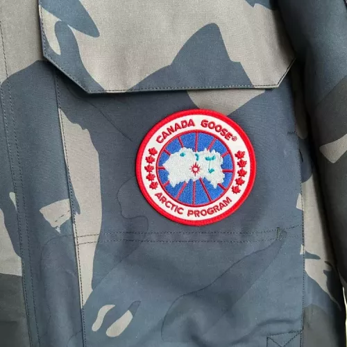 Replica Canada Goose Down Feather Coat Long Sleeved For Men #1374564 $172.00 USD for Wholesale