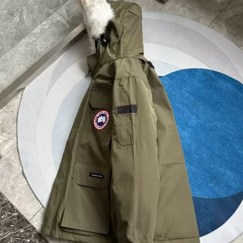 Replica Canada Goose Down Feather Coat Long Sleeved For Men #1374565 $172.00 USD for Wholesale