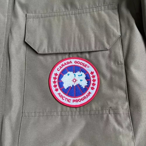 Replica Canada Goose Down Feather Coat Long Sleeved For Men #1374565 $172.00 USD for Wholesale