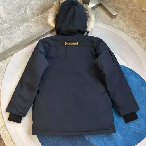 Replica Canada Goose Down Feather Coat Long Sleeved For Men #1374567 $172.00 USD for Wholesale