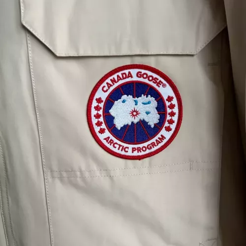 Replica Canada Goose Down Feather Coat Long Sleeved For Men #1374568 $172.00 USD for Wholesale