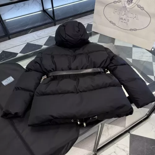 Replica Prada Down Feather Coat Long Sleeved For Women #1374575 $225.00 USD for Wholesale