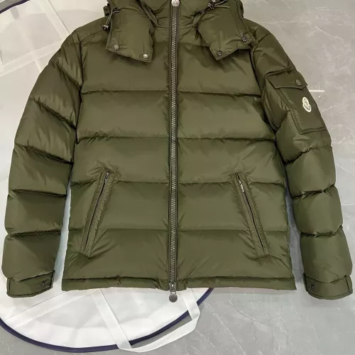 Moncler Down Feather Coat Long Sleeved For Men #1374593 $140.00 USD, Wholesale Replica Moncler Down Feather Coat
