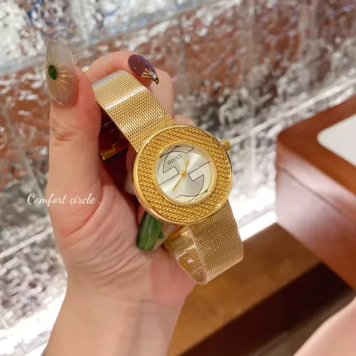 Gucci Watches In Gold #1374603 $29.00 USD, Wholesale Replica Gucci Watches