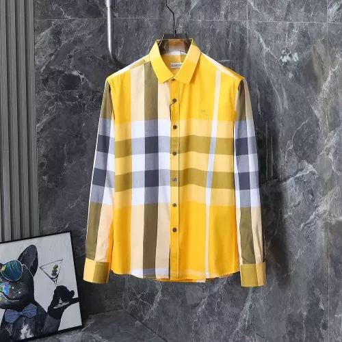 Burberry Shirts Long Sleeved For Men #1374615 $38.00 USD, Wholesale Replica Burberry Shirts