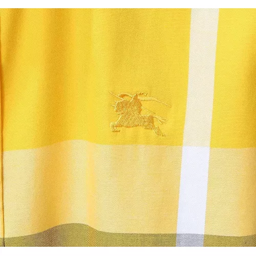 Replica Burberry Shirts Long Sleeved For Men #1374615 $38.00 USD for Wholesale