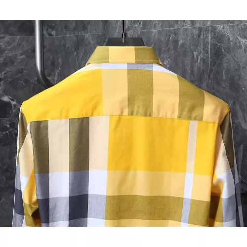 Replica Burberry Shirts Long Sleeved For Men #1374615 $38.00 USD for Wholesale