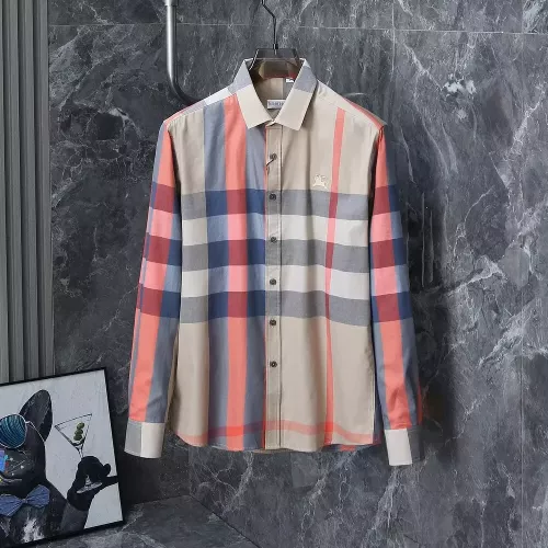 Burberry Shirts Long Sleeved For Men #1374616 $38.00 USD, Wholesale Replica Burberry Shirts