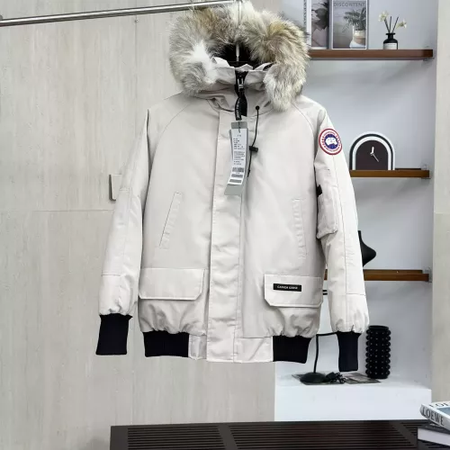 Canada Goose Down Feather Coat Long Sleeved For Unisex #1374617 $160.00 USD, Wholesale Replica Canada Goose Down Feather Coat