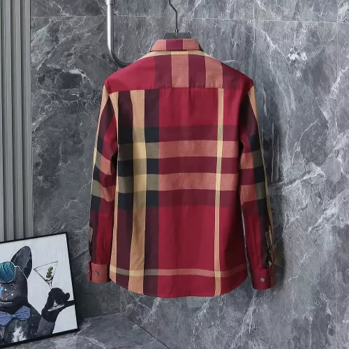 Replica Burberry Shirts Long Sleeved For Men #1374619 $38.00 USD for Wholesale
