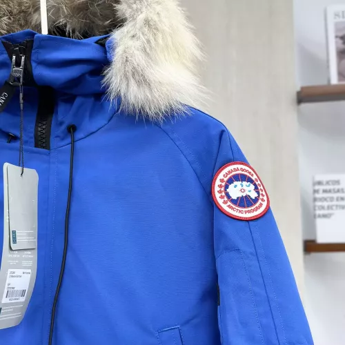 Replica Canada Goose Down Feather Coat Long Sleeved For Unisex #1374625 $160.00 USD for Wholesale