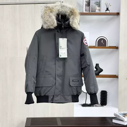 Canada Goose Down Feather Coat Long Sleeved For Unisex #1374626 $160.00 USD, Wholesale Replica Canada Goose Down Feather Coat