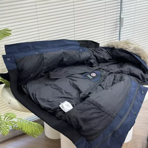 Replica Canada Goose Down Feather Coat Long Sleeved For Unisex #1374627 $160.00 USD for Wholesale