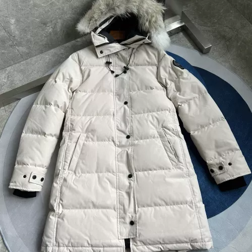 Replica Canada Goose Down Feather Coat Long Sleeved For Women #1374630 $160.00 USD for Wholesale