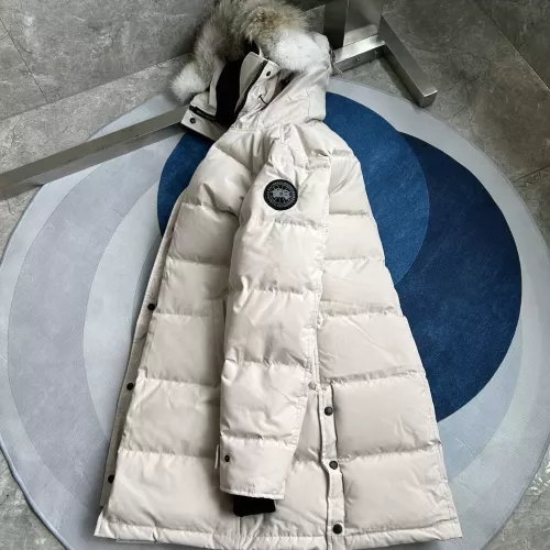 Replica Canada Goose Down Feather Coat Long Sleeved For Women #1374630 $160.00 USD for Wholesale