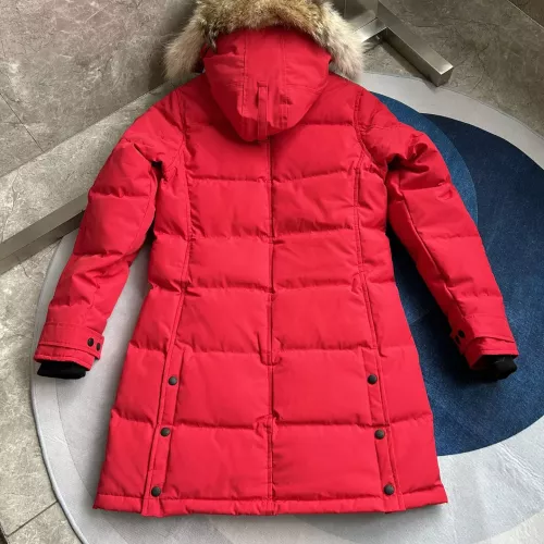 Replica Canada Goose Down Feather Coat Long Sleeved For Women #1374631 $160.00 USD for Wholesale