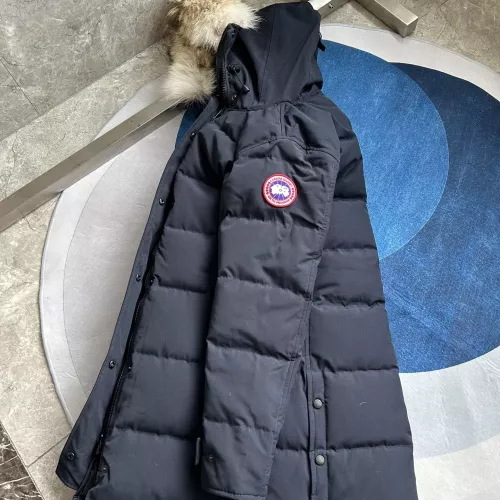 Replica Canada Goose Down Feather Coat Long Sleeved For Women #1374632 $160.00 USD for Wholesale