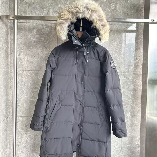 Canada Goose Down Feather Coat Long Sleeved For Women #1374633 $160.00 USD, Wholesale Replica Canada Goose Down Feather Coat