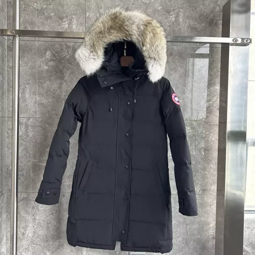Canada Goose Down Feather Coat Long Sleeved For Women #1374634 $160.00 USD, Wholesale Replica Canada Goose Down Feather Coat