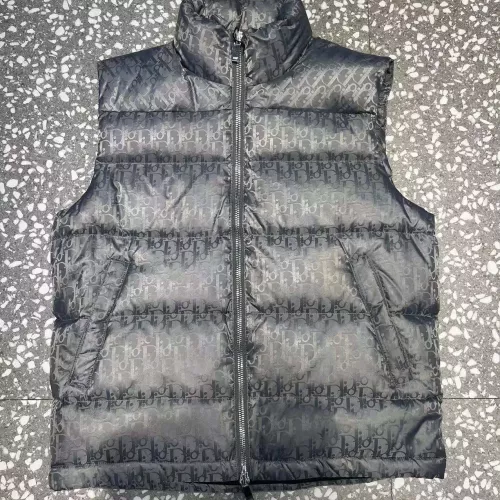 Replica Christian Dior Down Feather Coat Sleeveless For Unisex #1374654 $105.00 USD for Wholesale