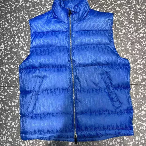 Replica Christian Dior Down Feather Coat Sleeveless For Unisex #1374655 $105.00 USD for Wholesale
