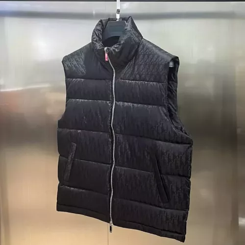 Replica Christian Dior Down Feather Coat Sleeveless For Unisex #1374657 $105.00 USD for Wholesale