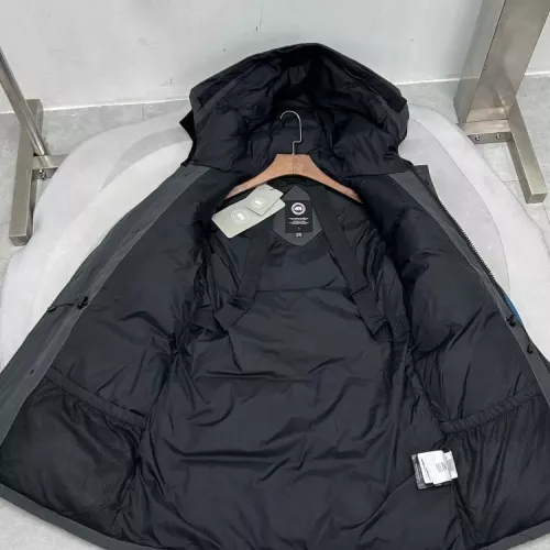 Replica Canada Goose Down Feather Coat Long Sleeved For Men #1374691 $172.00 USD for Wholesale