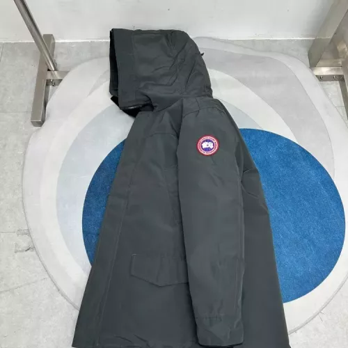 Replica Canada Goose Down Feather Coat Long Sleeved For Men #1374691 $172.00 USD for Wholesale