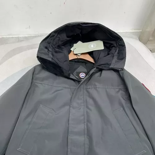 Replica Canada Goose Down Feather Coat Long Sleeved For Men #1374691 $172.00 USD for Wholesale