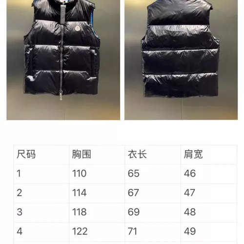 Replica Moncler Down Feather Coat Sleeveless For Unisex #1374699 $115.00 USD for Wholesale