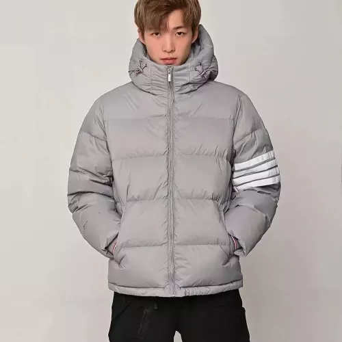 Replica Thom Browne Down Feather Coat Long Sleeved For Unisex #1374706 $170.00 USD for Wholesale