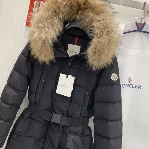 Replica Moncler Down Feather Coat Long Sleeved For Women #1374716 $202.00 USD for Wholesale