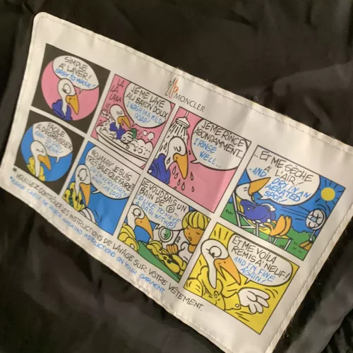 Replica Moncler Down Feather Coat Long Sleeved For Women #1374716 $202.00 USD for Wholesale