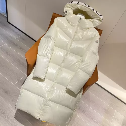 Moncler Down Feather Coat Long Sleeved For Women #1374742 $235.00 USD, Wholesale Replica Moncler Down Feather Coat