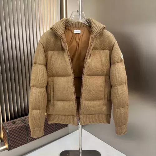 Replica Moncler Down Feather Coat Long Sleeved For Men #1374763 $233.06 USD for Wholesale