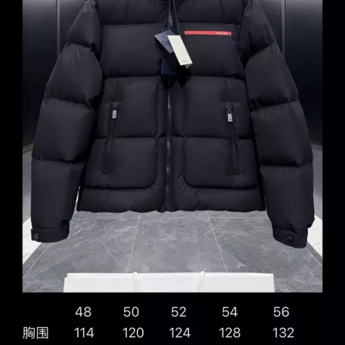Replica Prada Down Feather Coat Long Sleeved For Men #1374774 $235.00 USD for Wholesale