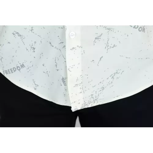 Replica Prada Shirts Long Sleeved For Men #1374902 $56.00 USD for Wholesale