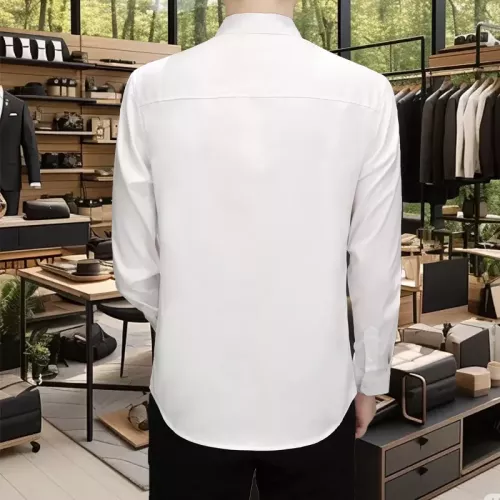 Replica Burberry Shirts Long Sleeved For Men #1374918 $56.00 USD for Wholesale