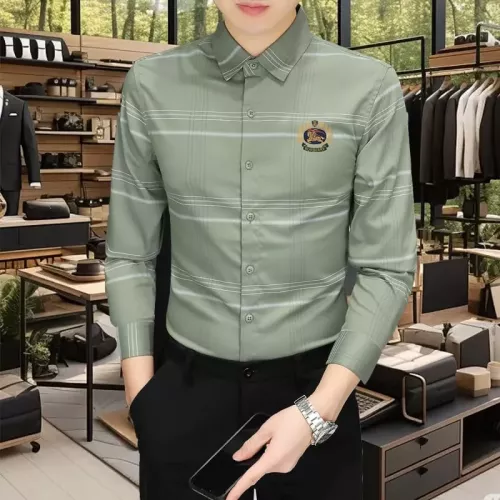 Burberry Shirts Long Sleeved For Men #1374923 $56.00 USD, Wholesale Replica Burberry Shirts